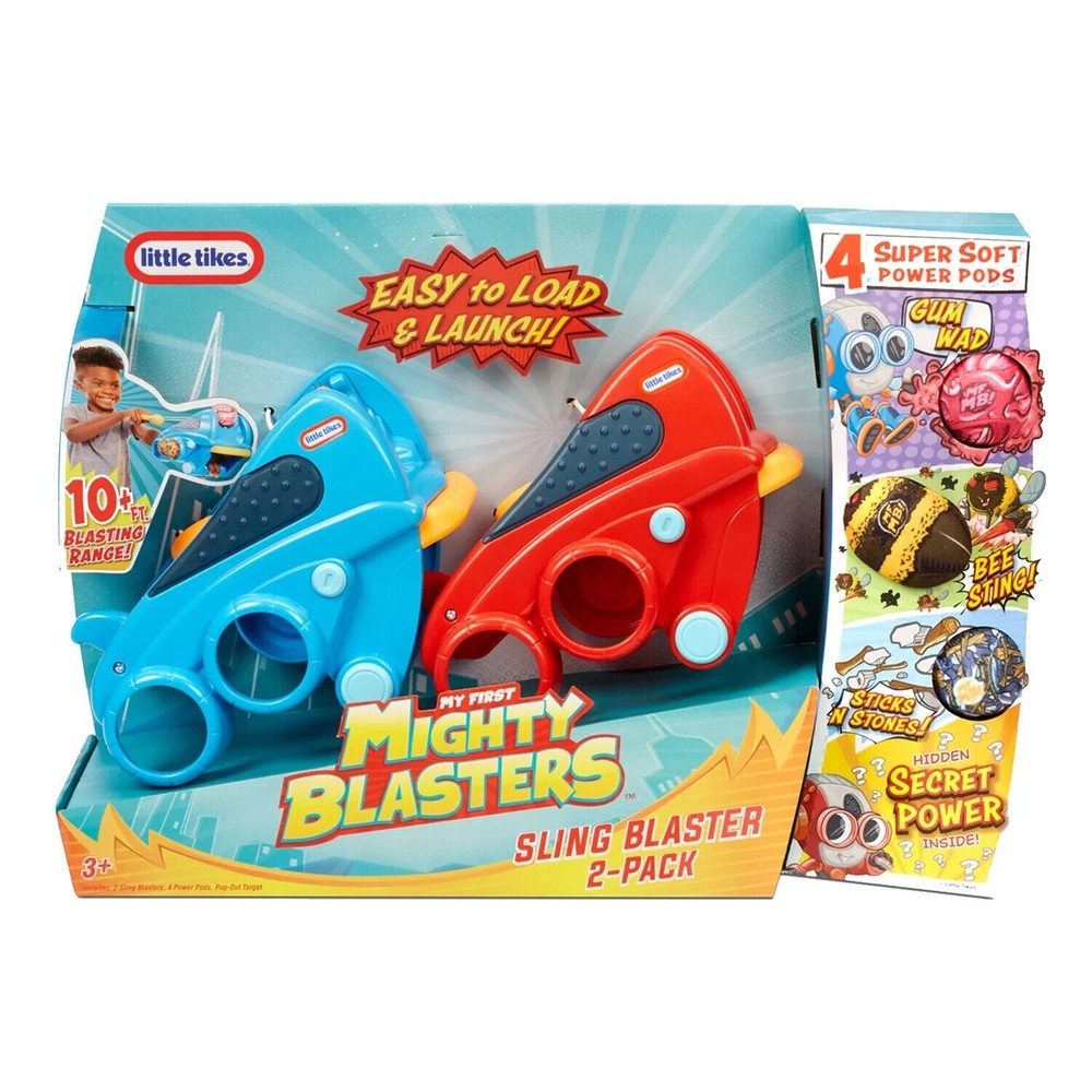 NEW- Little tikes My First Mighty Blasters 2pack